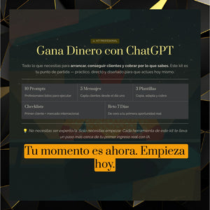 CHATGPT: Una Máquina que Genera Dinero — Cómo crear servicios y productos digitales y venderlos al mundo