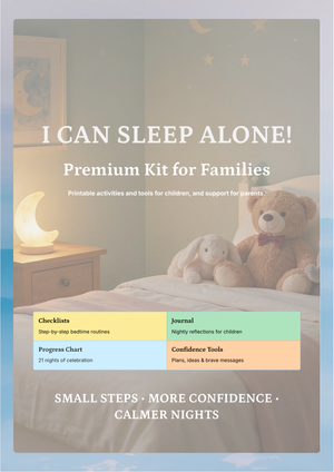 Premium Bonus printable kit included with the book