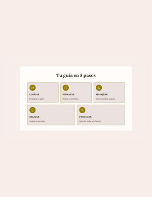 Página interior: tu guía en 5 pasos